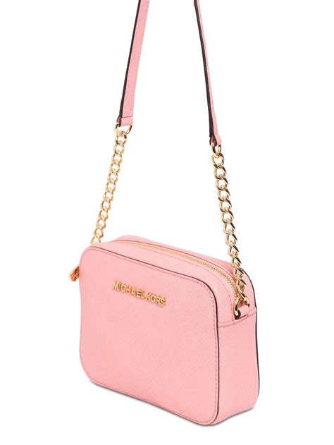 pale pink michael kors bag with studs|Michael Kors pink tote bags.